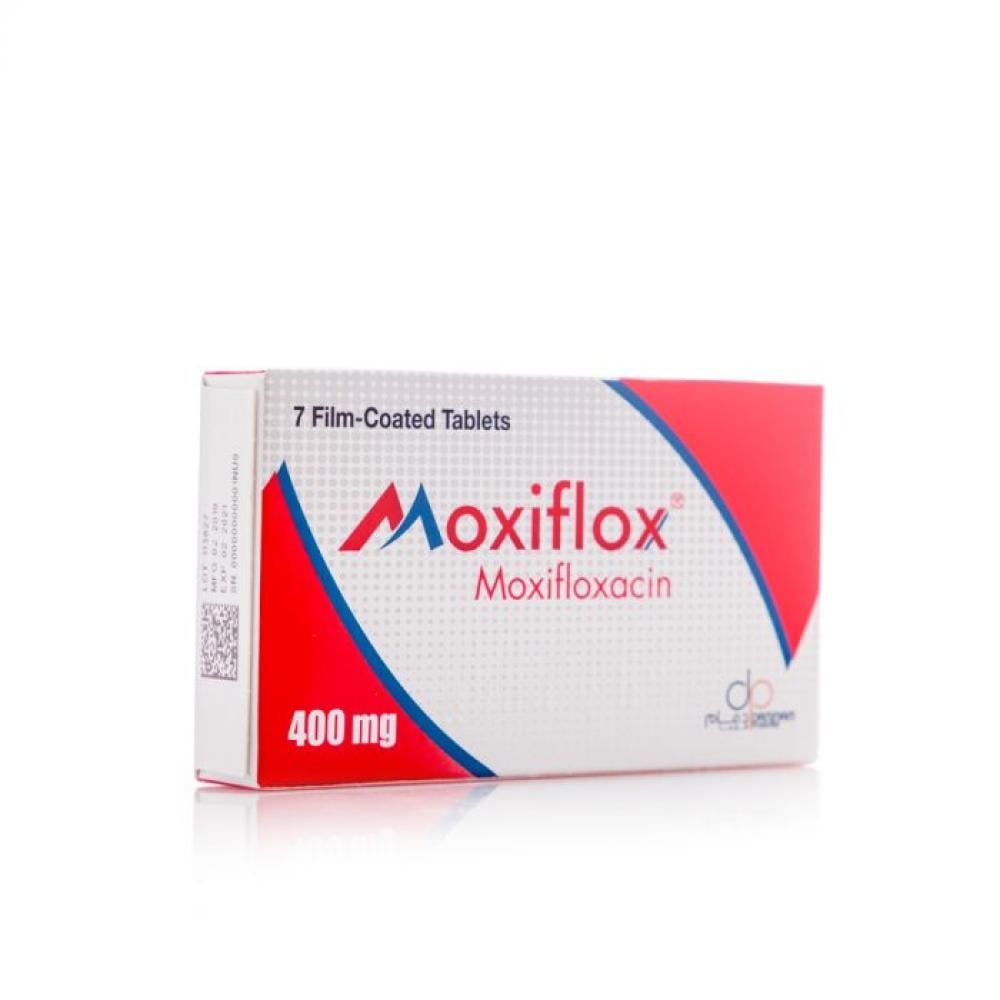 Moxifloxacin 400 mg 7 tablets