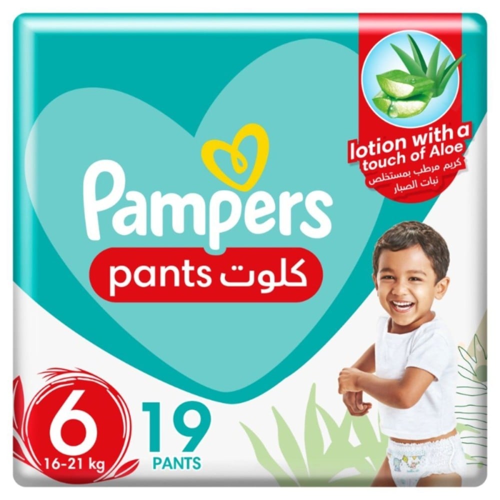 Pampers, Pants Baby-Dry, Diapers with Aloe Vera Lotion, 360 - Main Image
