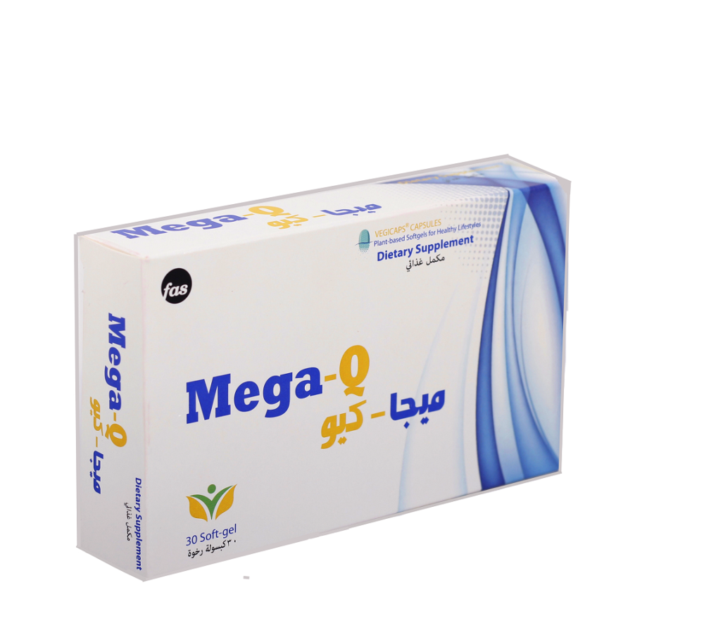 ميجا-كيو مكمل غذائي  -30 كبسولة