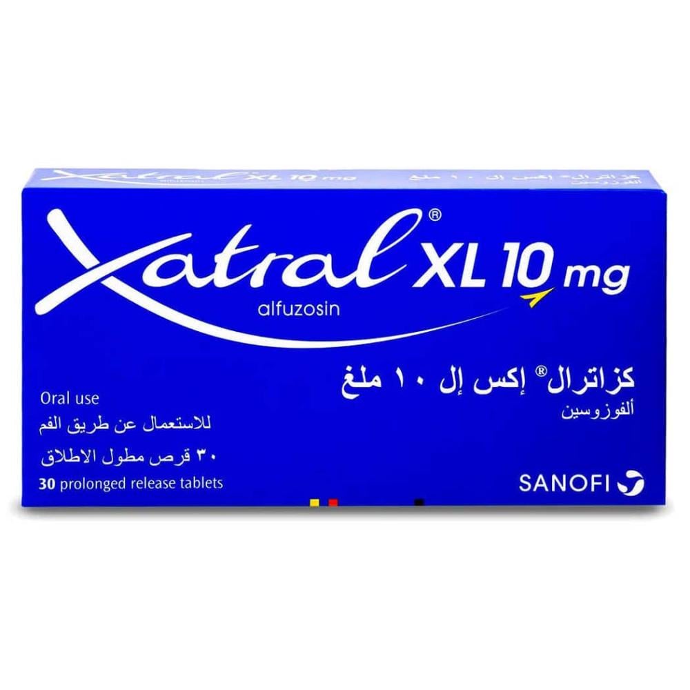 XATRAL XL 10 MG 30 TABLETS