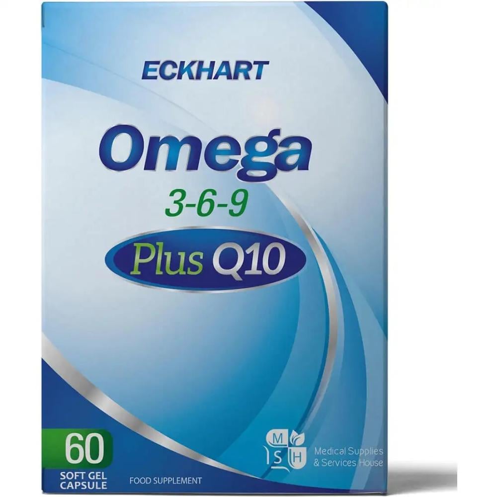 Omega 3-6-9 with Co-Q10 60 Capsules مستقبل الصحة مكملات غذائية