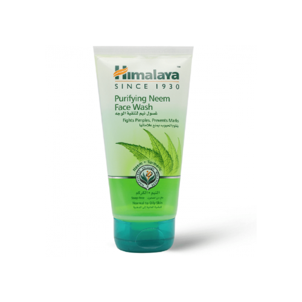 Himalaya, Face Wash, Purifying Neem, Normal to Oily Skin - 150 ml