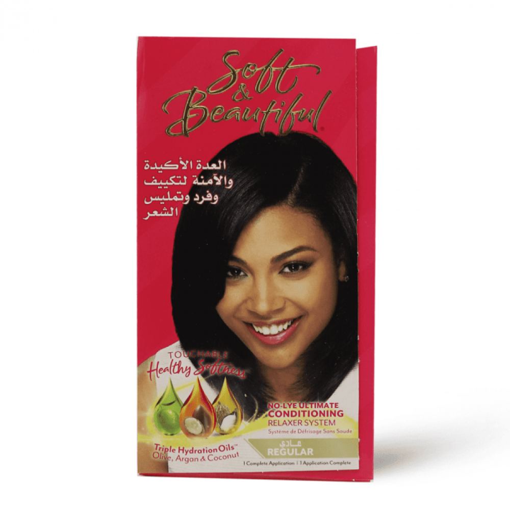 SOFT & BEAUTIFUL 199 GM HAIR RELAXER REGULAR