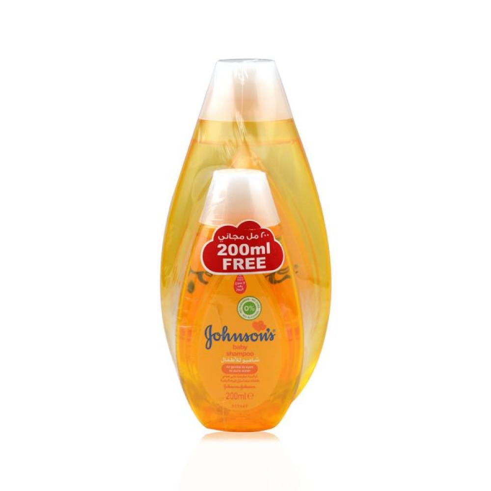 Johnson's Baby Shampoo, No More Tears, 500ml 200ml Free Pack