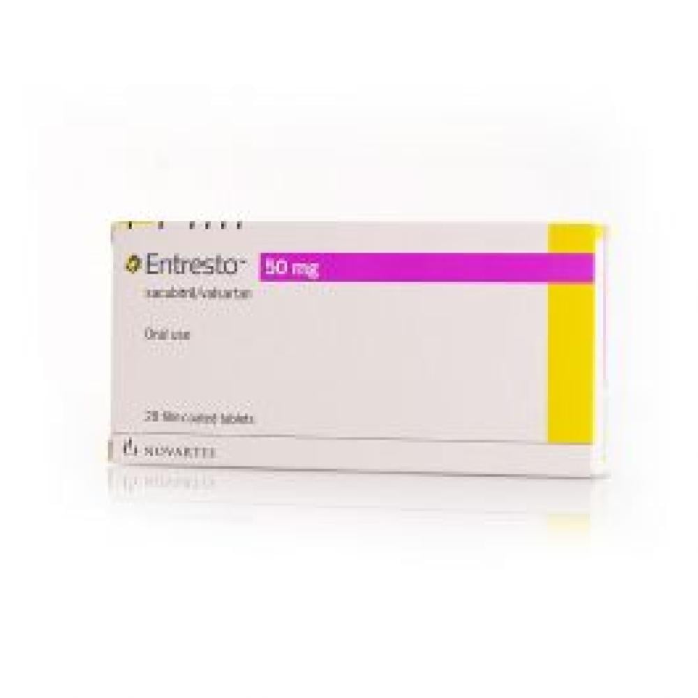 Entresto 50 mg 28 tablets