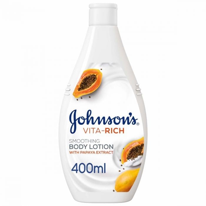 Johnson's Body Lotion, Vita-Rich, Smoothing with Papaya Extract