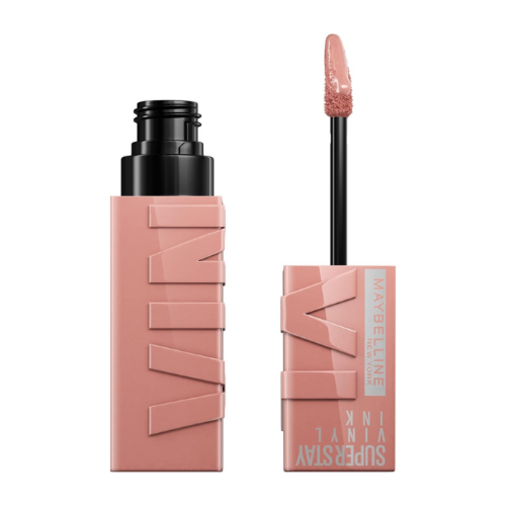 Maybelline New York Superstay Vinyl Ink Liquid Lipstick Nudes 95 - ناين كير  جملة الصيدليات ومنتجات العناية