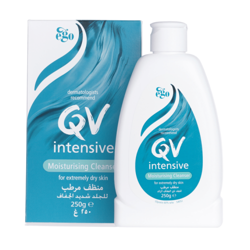 منظف مكثف مرطب للجلد شديد الجفاف من QV ملائم للبشر...