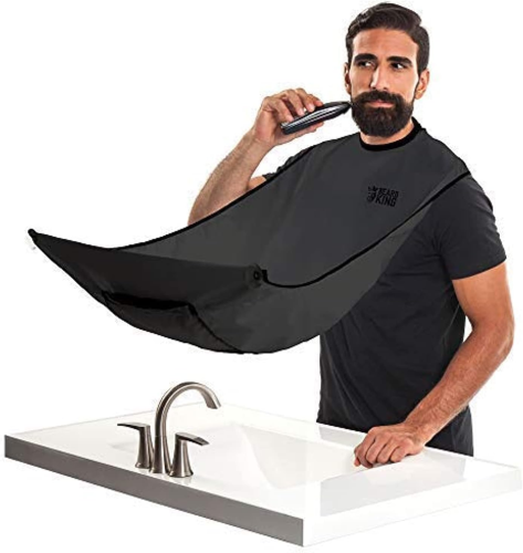 مريلة قماش لحلاقة للرجال