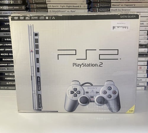 Playstation 2 slim silver (SCPH H-75003)