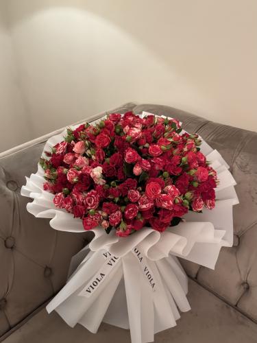 باقة بيبي روز ٤٠ غصن