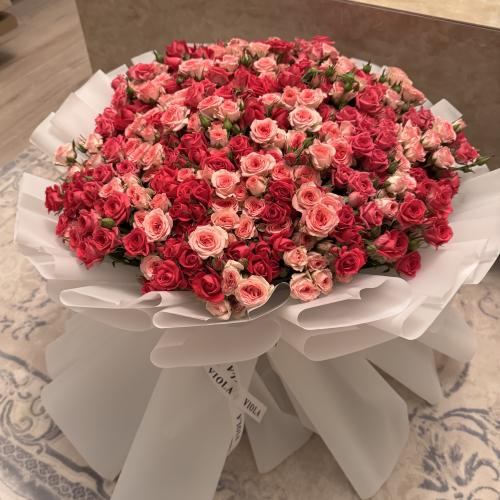 باقة بيبي روز كبيره