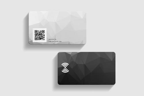 بطاقة بزنس كارت موديل رقم 0941 باللون الابيض والاس...