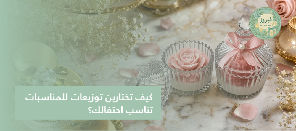 كيف تختارين توزيعات للمناسبات تناسب احتفالك؟