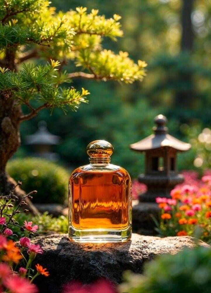 مزيجا من الزيوت الأساسية في وعاء لعلاج الحساسيةالموسمية