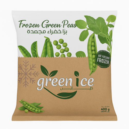Free product: Green Ice Frozen Green Peas – 400g | Sweet Taste & Perfect Freshness