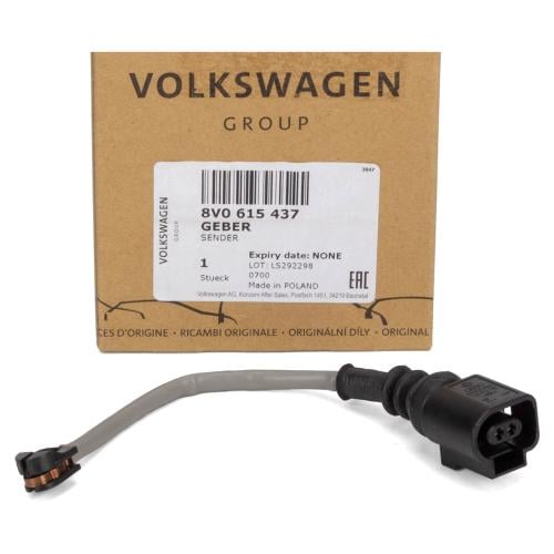 Brake pad wear sensor