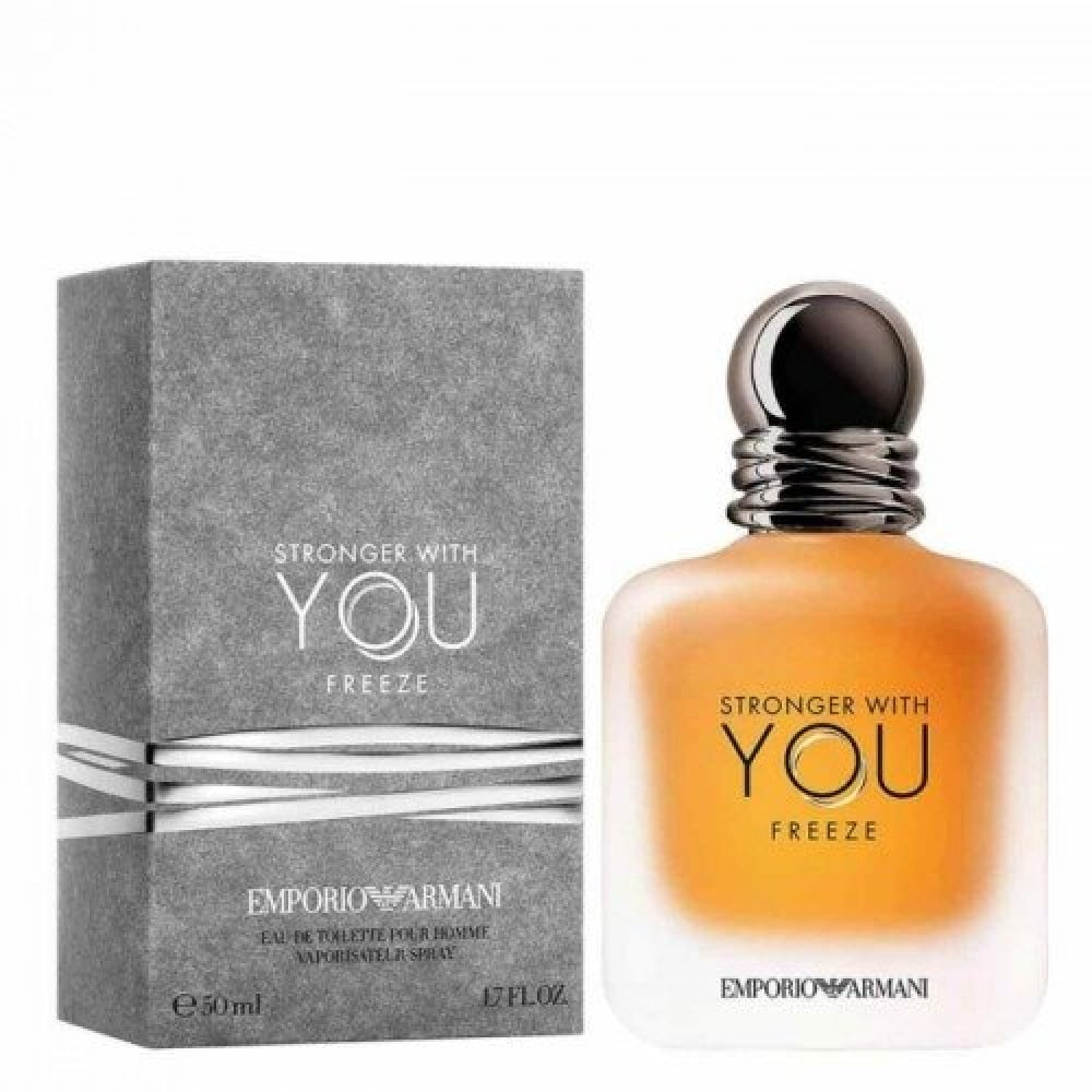 عطر ارماني سترونجر ويذ يو فريز الرجالي او دو تواليت 100مل