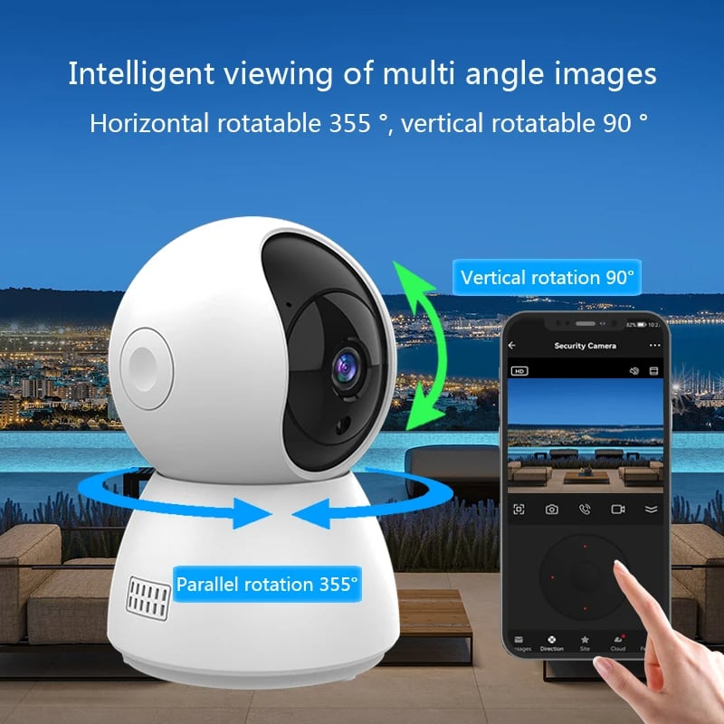 كاميرا مراقبة Tuya 4MP WiFi