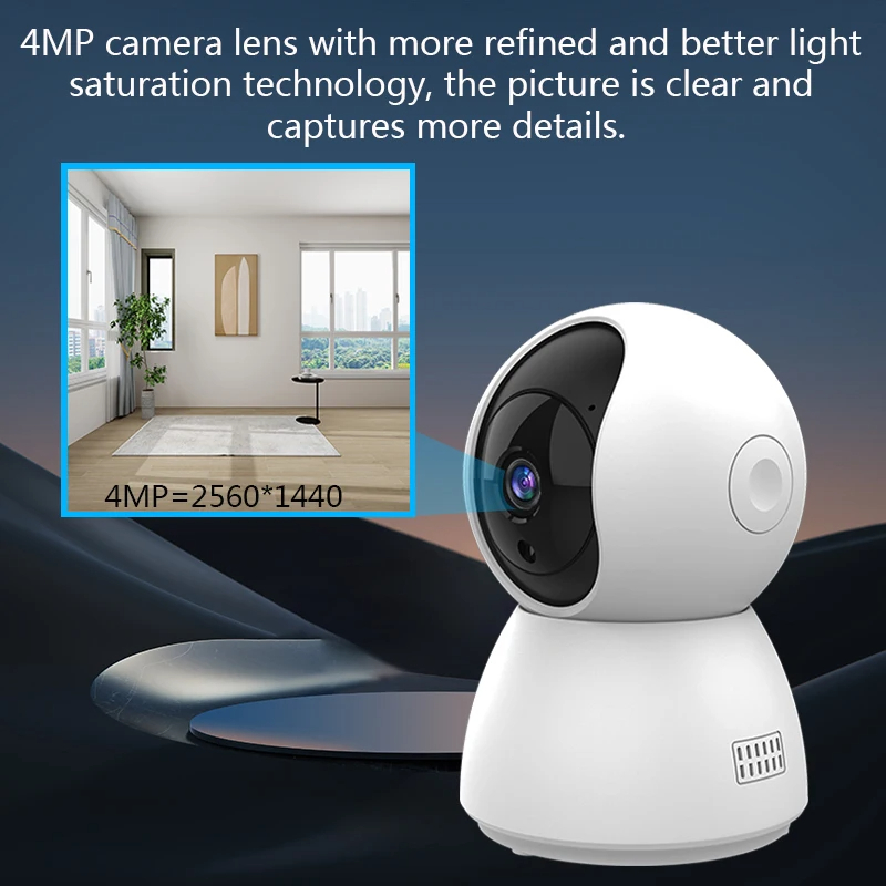 كاميرا مراقبة Tuya 4MP WiFi