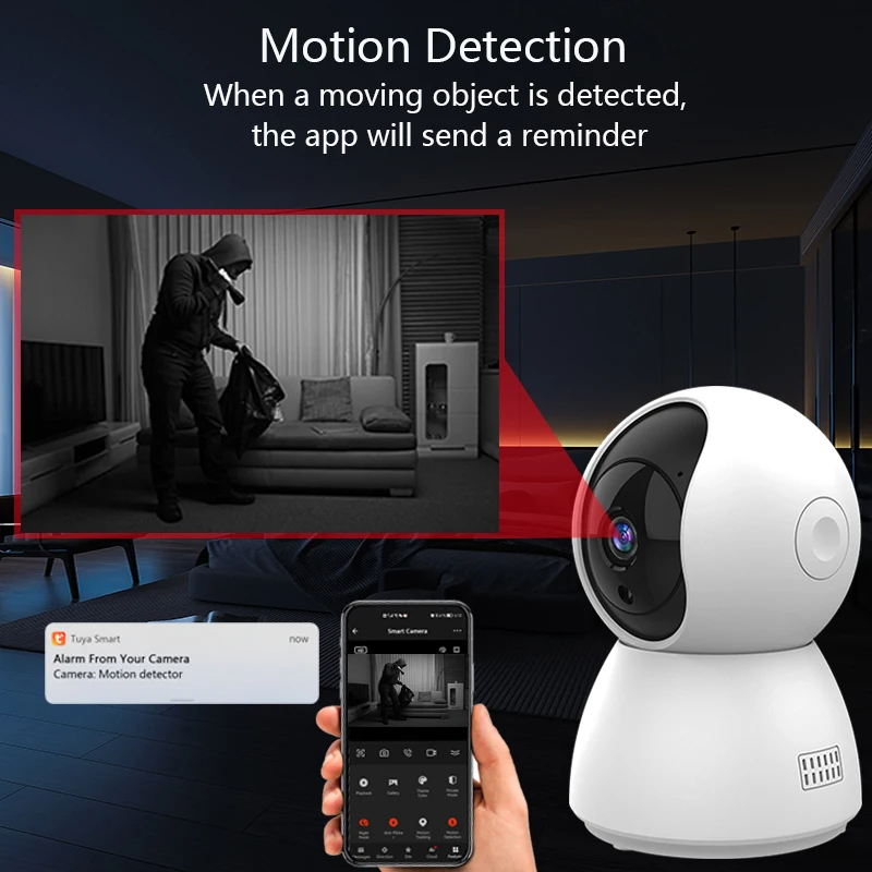 كاميرا مراقبة Tuya 4MP WiFi