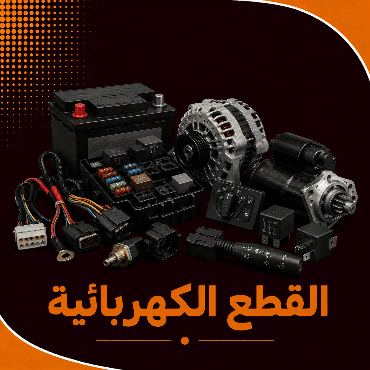 القطع الكهربائيه    ( شاص )