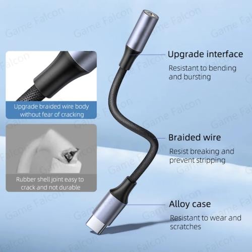 الأصلي Usb نوع C إلى 3.5 مللي متر