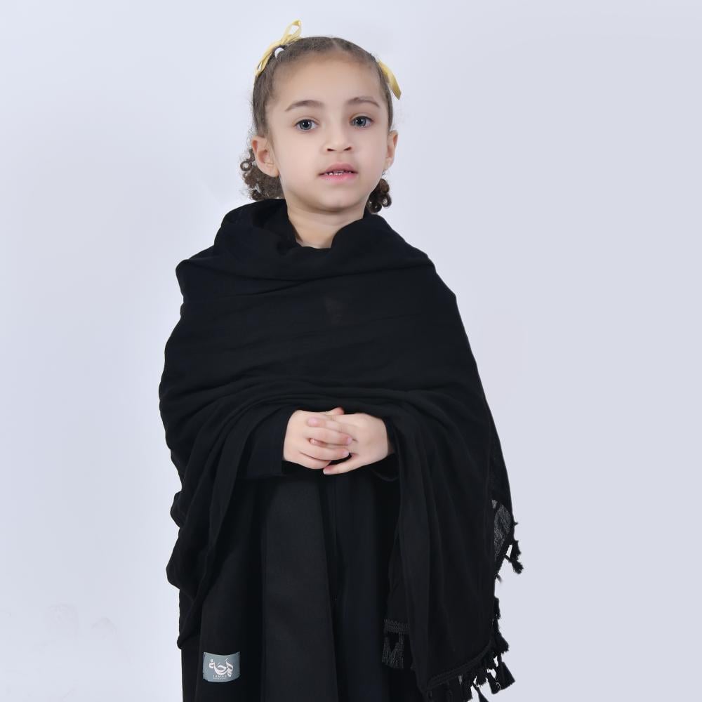 شال  أسود هندي  خفيف