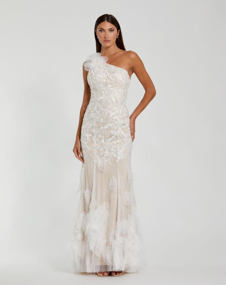 mac duggal wedding dresses Prom 12312M line silhouette Mac Duggal | Signature Dresses