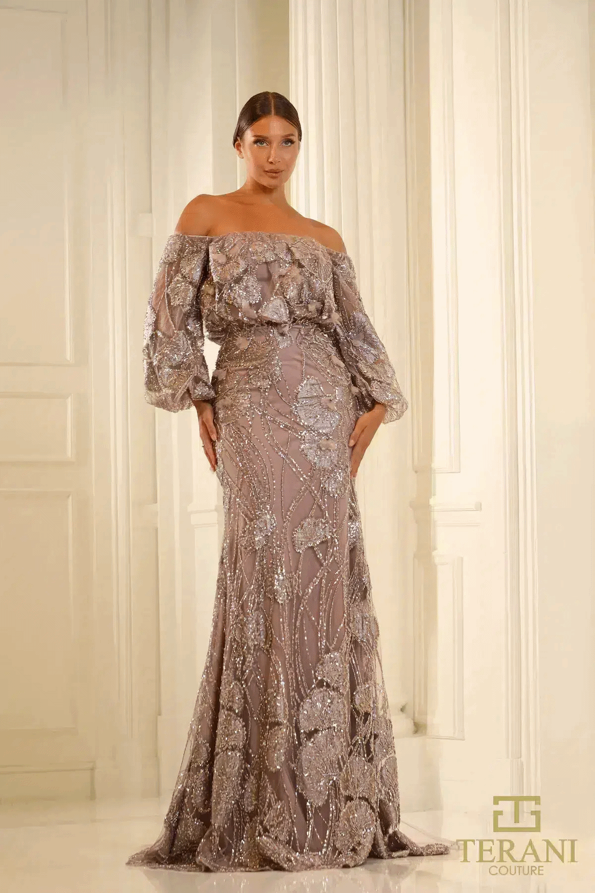 terani couture dress Terani Mother of the Bride Dress 251M4401 main image 1