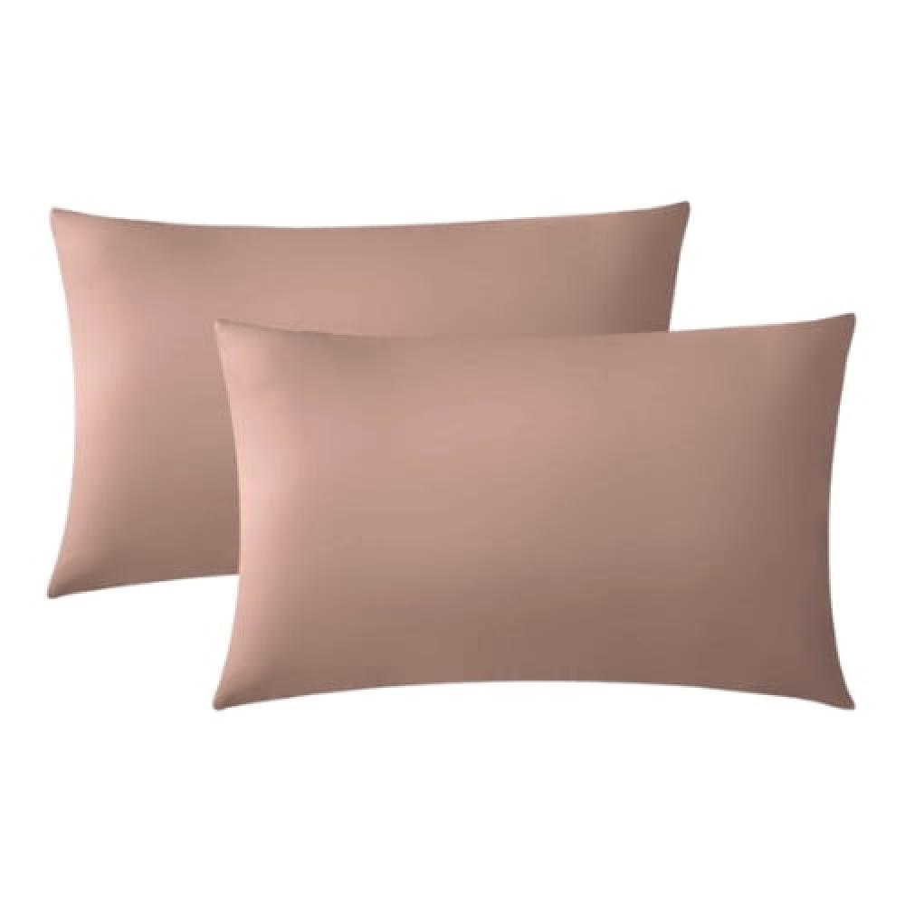 مفرش روزي مايكروفايبر - نفرين 8 قطع - بني فاتح