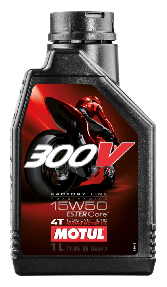 زيت دراجات السباق موتول 300V FACTORY LINE ROAD RACING 15W50 1L