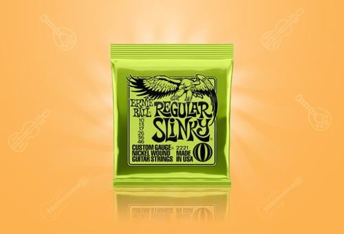 Ernie ball electric guitar strings (10-46)