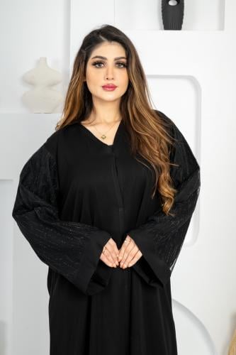 عباية ملكي شبك تطريز