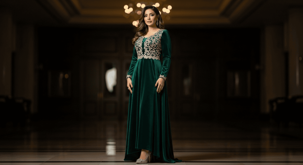 فساتين سهرة شتوية