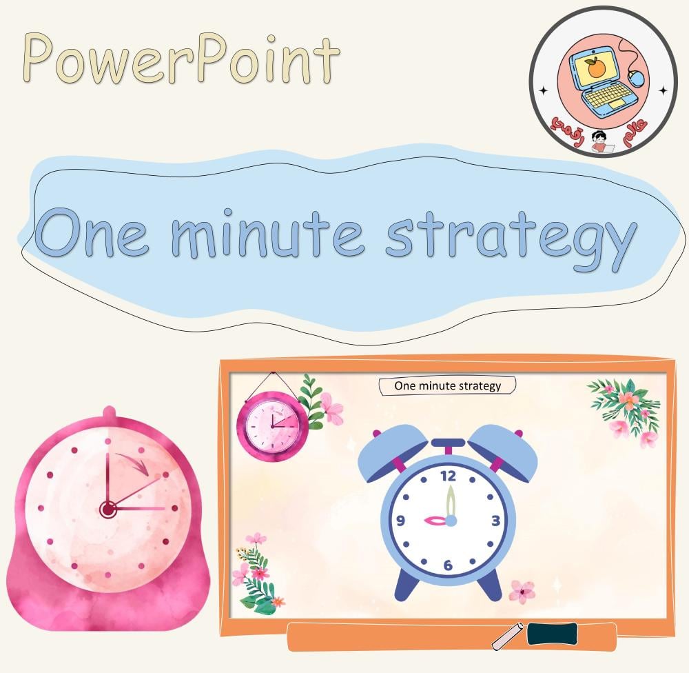 استراتيجية الدقيقة الواحدة(النسخة الإنجليزية)ppt