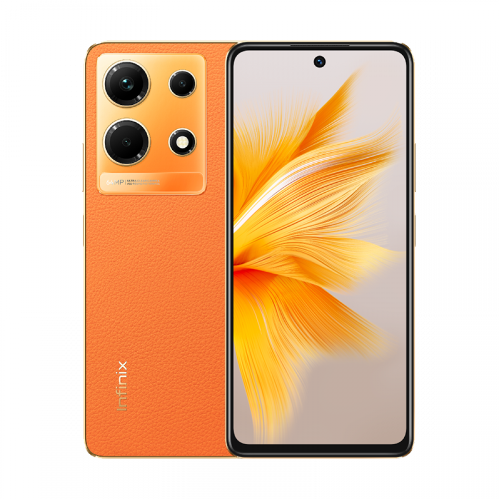 جوال انفينكس نوت 30 سعة 256 جيجا ورام 8 + 8 تيربو برتقالي الجيل الرابع