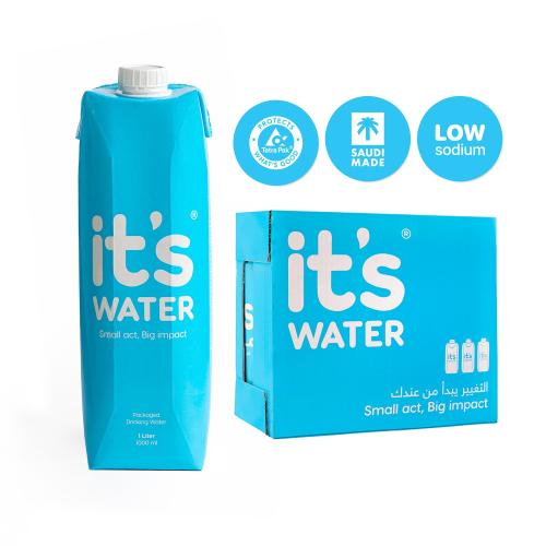 It's Water 1 Liter