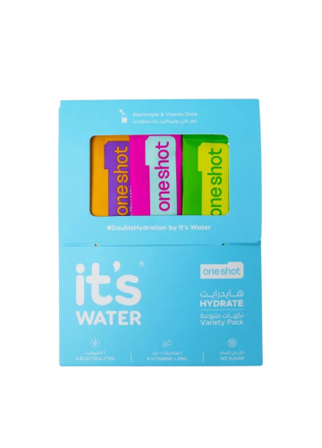 منتج مجاني (الكترولايت مع فيتامينات للترطيب – 6 أظرف)