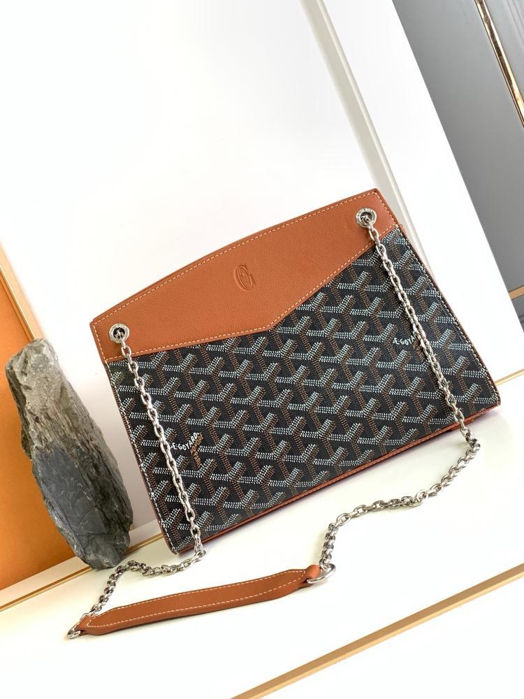 Rouette Structure Goyard Rouette Pm Price Goyard Black/Tan Rouette