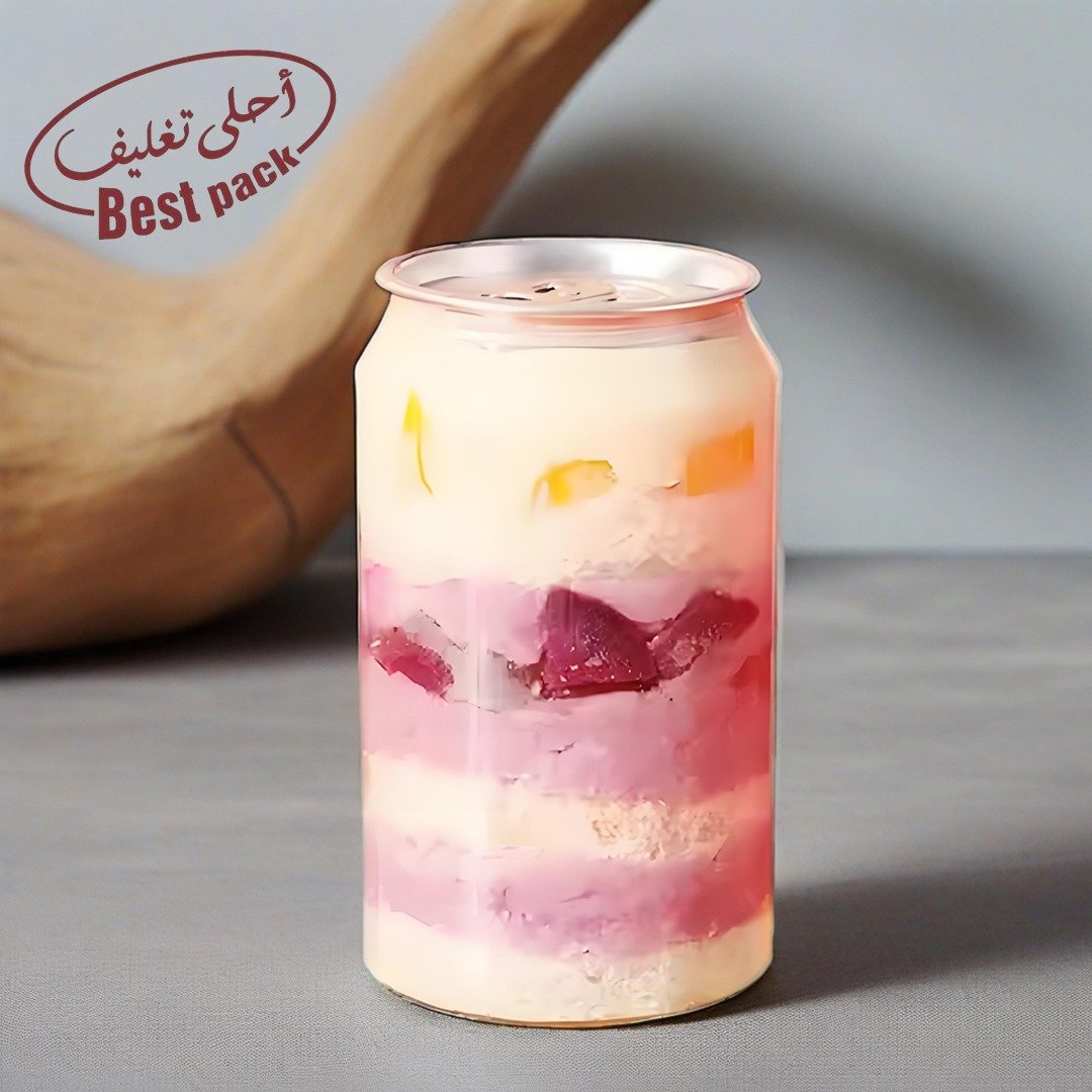 قوارير بلاستيك غطاء كبس للحلى والكيك