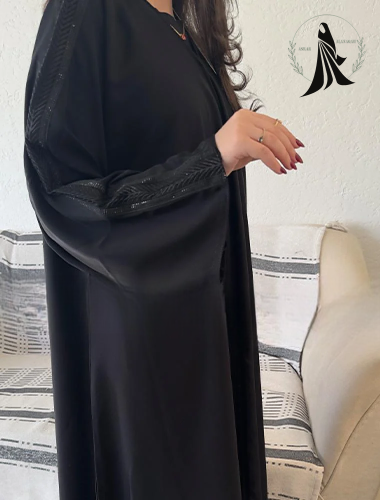عباية حرائر شيك خرز