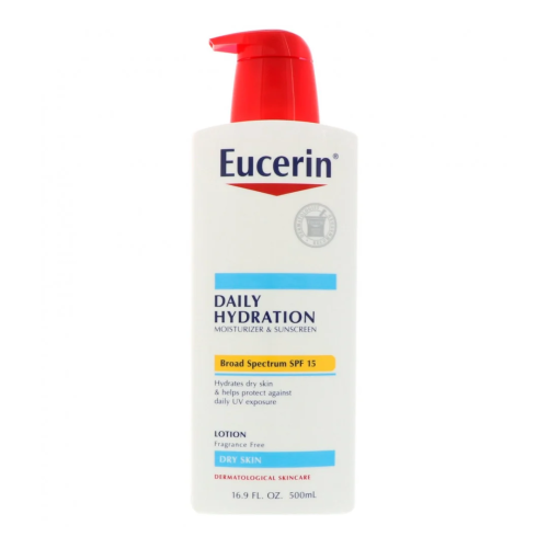 Eucerin, مرطب يومي، للبشرة الجافة، 15 SPF معامل وق...