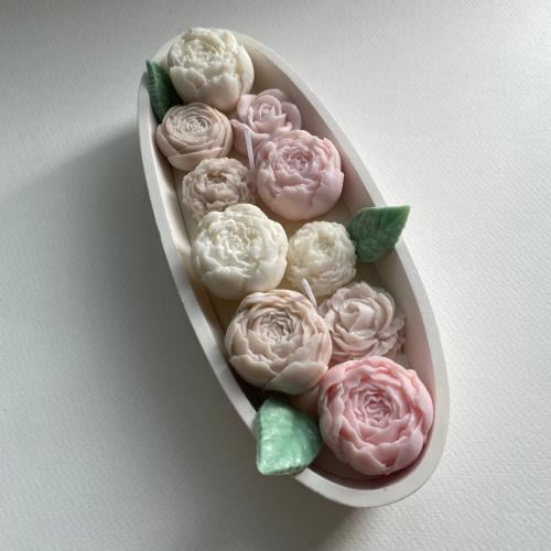 Floral Bliss - Medium Oval