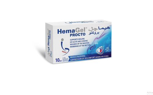 هيماجل تحاميل 10 حبات