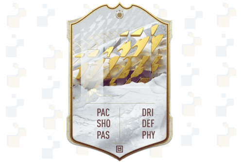 تصميم بطاقة لاعب