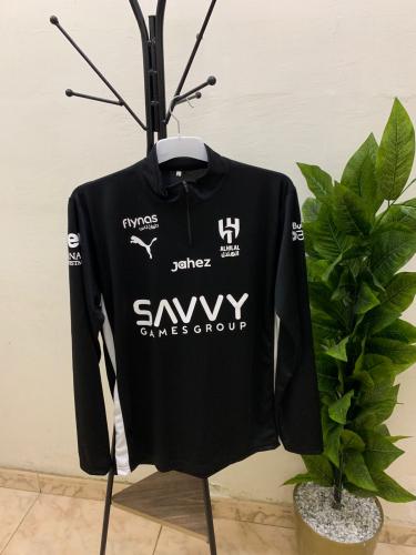 سويتر تمارين الهلال الاسود الجديد 2026