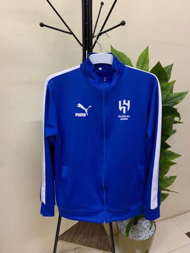 جاكيت الهلال ازرق