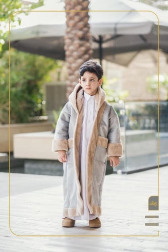 فروة أطفال شتوي بالاسم