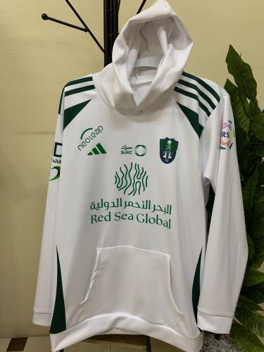 بلوفر شتوي الاهلي الابيض جديد2025 النجم